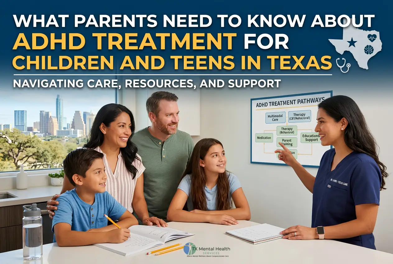 ADHD Treatment for Children and Teens in Texas