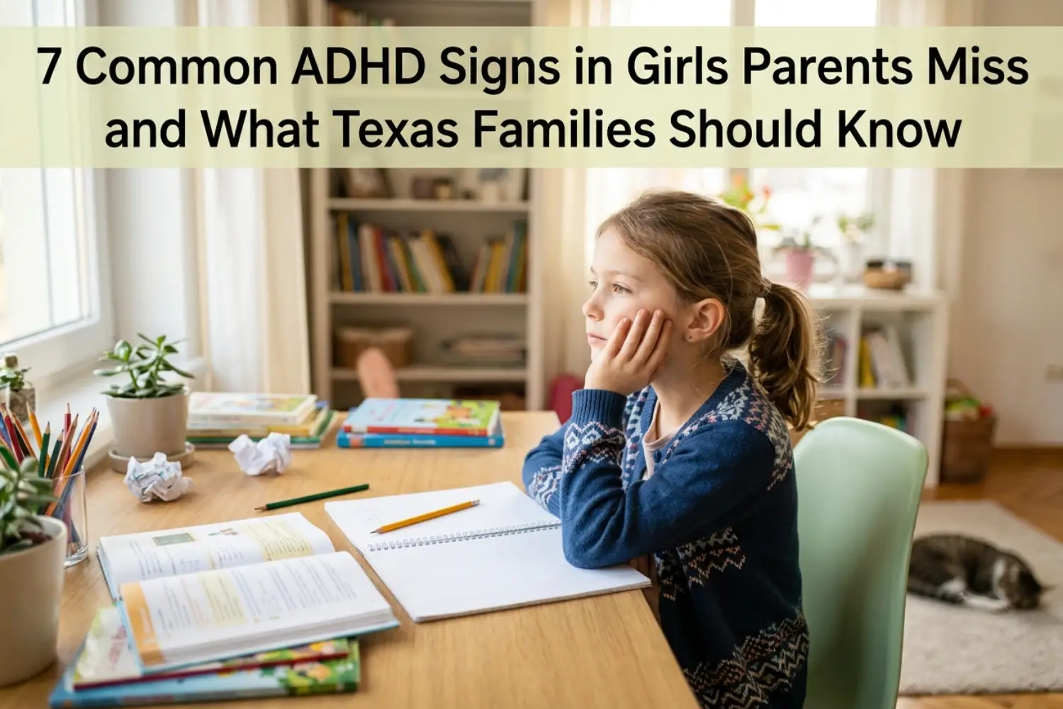 ADHD in Girls Symptoms Texas